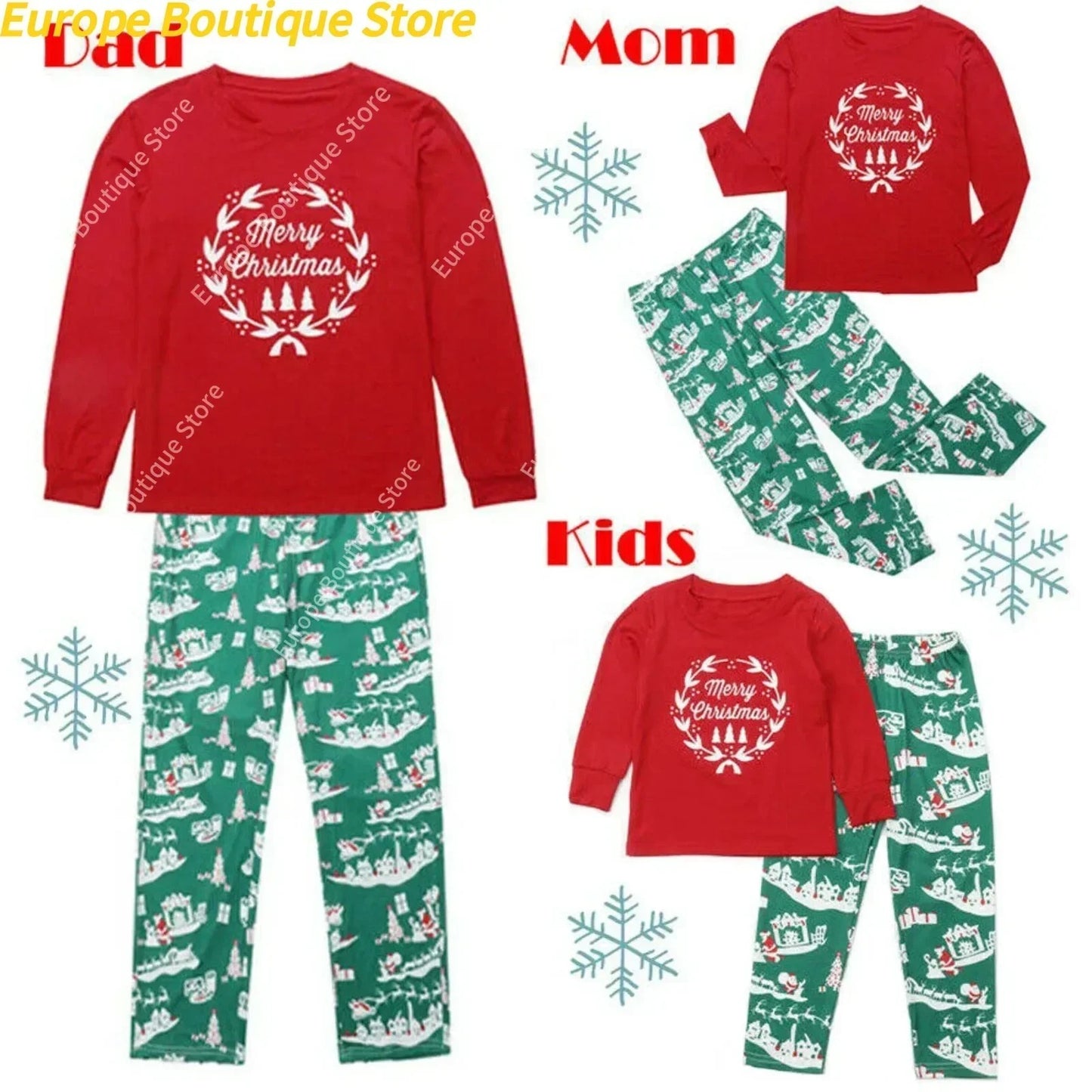 Family Christmas Pajama Set